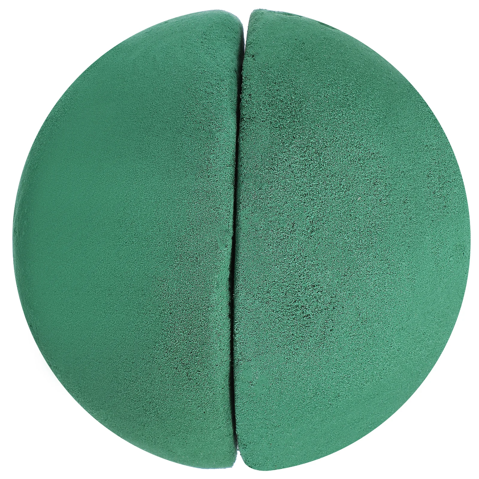 

2pcs Half Round Flower Wreaths Green Floral Base For Event Decorations Floral Arrangement Sculpture Water Retaining Dry Foam