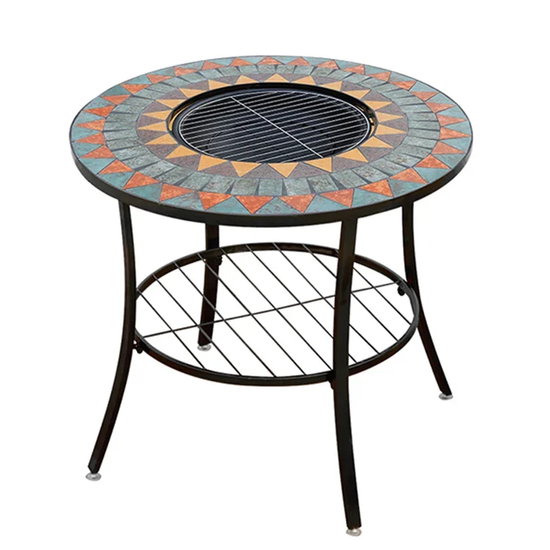 Restaurant Round Outdoor Table Chair Fish Lounges Coffee Tables Dining Living Room Salon De Jardin Patio Garden Furniture Sets