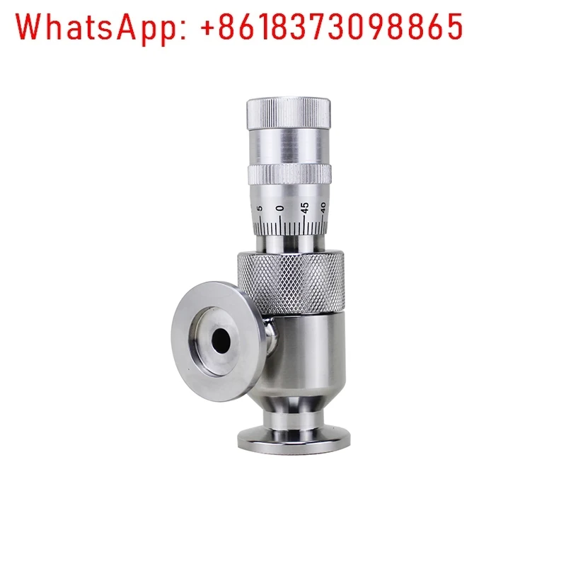 High vacuum trimmer valve GW-J2 GW-J4 KF16 interface CF16 interface GK16 interface