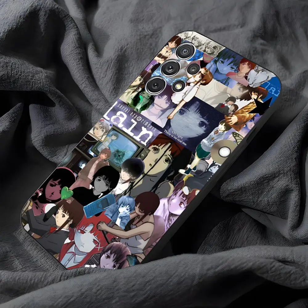 Serial Experiments Lain Phone Case for Samsung Galaxy A31 A33 A52 A13 A02 A72 A40 A20 A23 A54 A14 A34  Back Cover