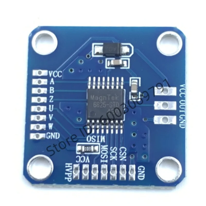 MT6825 magnetic encoder with 18-bit is suitable for stepper