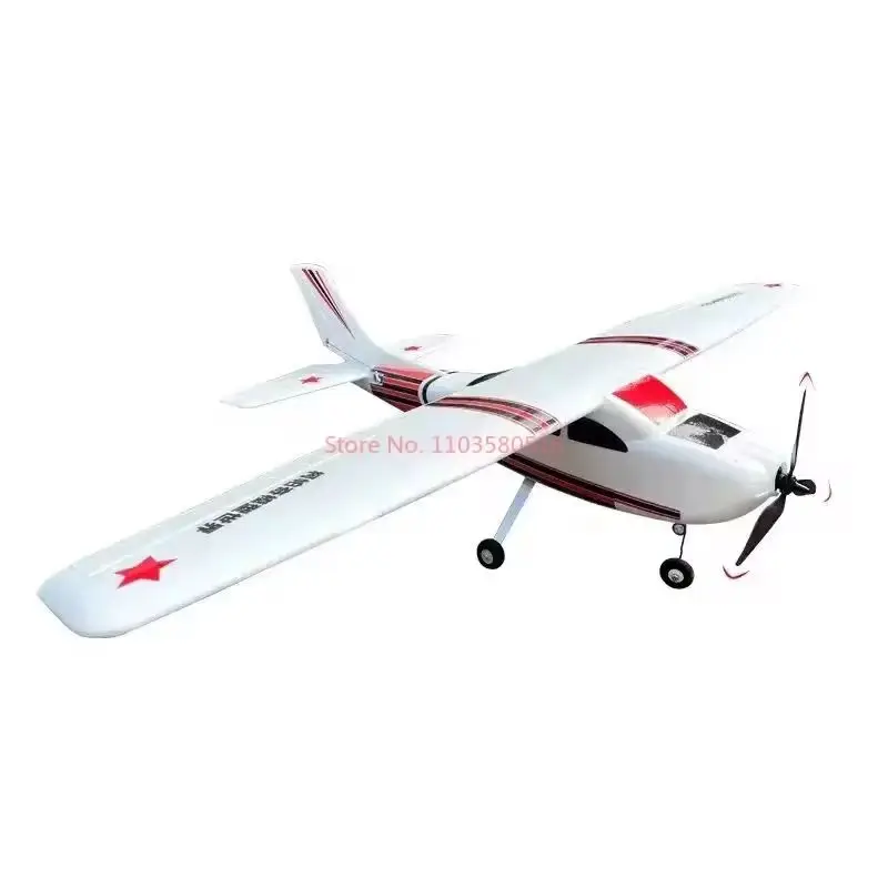 New RC Model Plus Remote Control Aircraft Model 182 Fixed Wing Model Trainer Aeroplane Beginner Plane Wingspan Glider Toys Gift