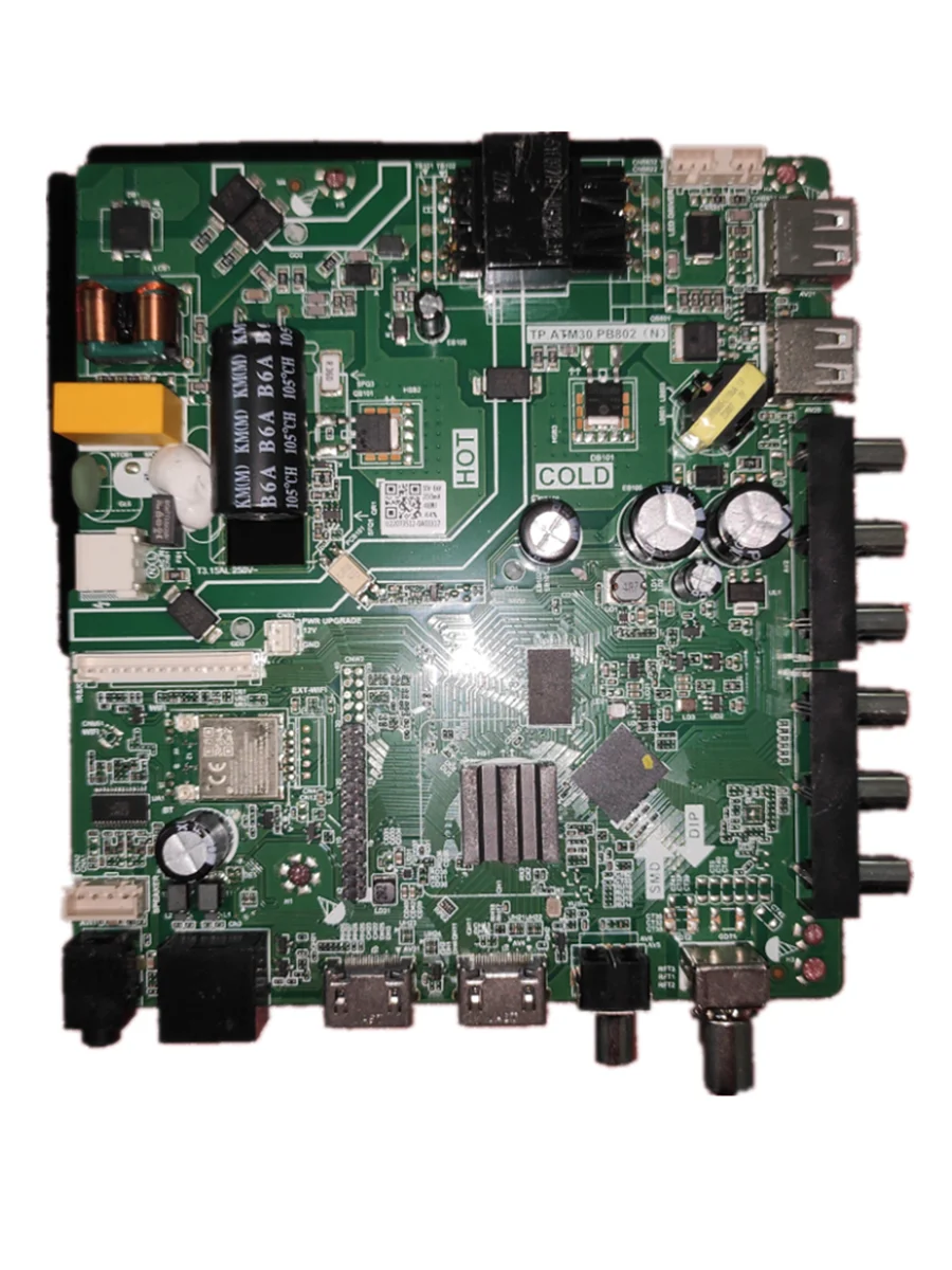 Imagem -06 - Três em Uma Rede Wi-fi tv Motherboard Android 9.03584v 350ma 48w Tp.atm30.pb802n