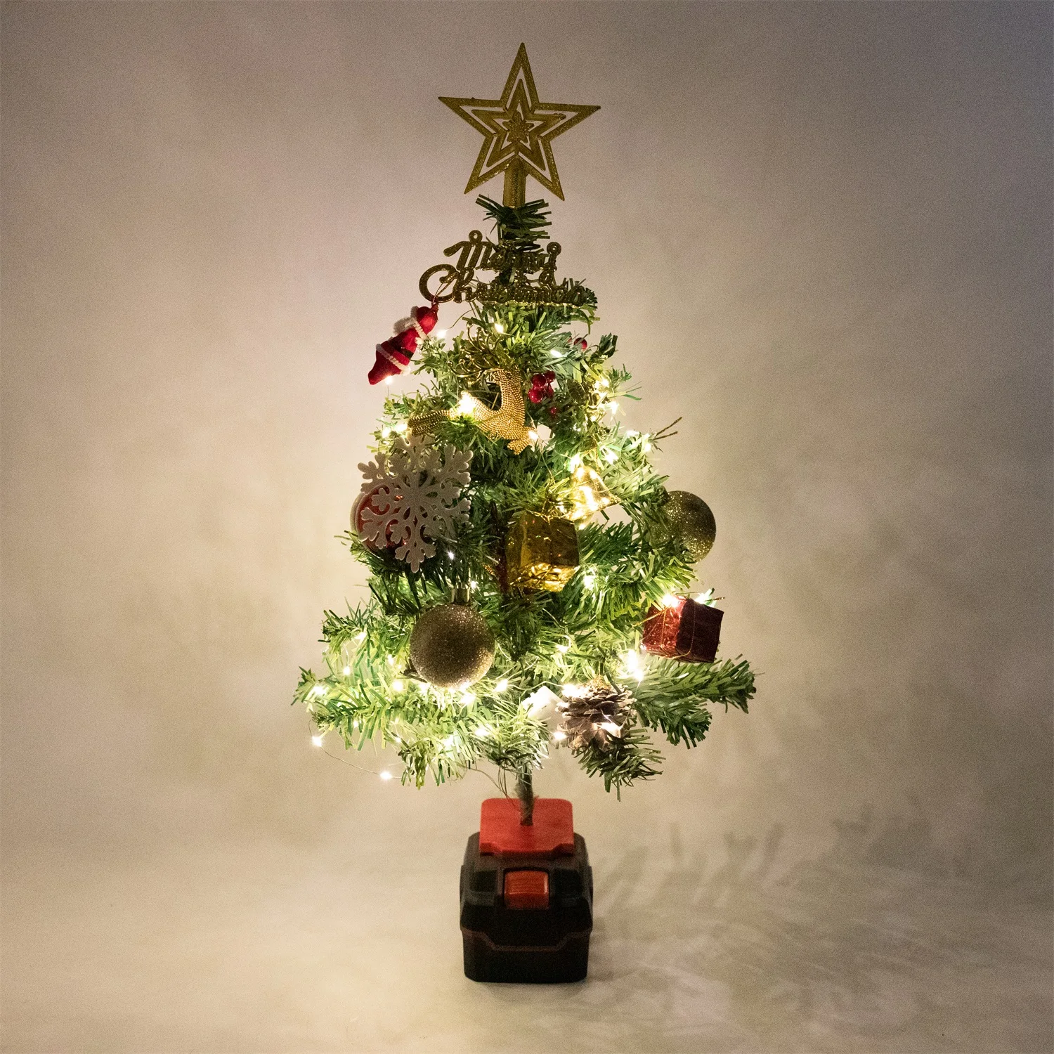 ل Lidl Parkside X20V فريق بطارية ليثيوم لتقوم بها بنفسك شجرة عيد الميلاد زينة عيد الميلاد للمنزل نافيداد نويل 2025 السنة الجديدة عيد الميلاد #5