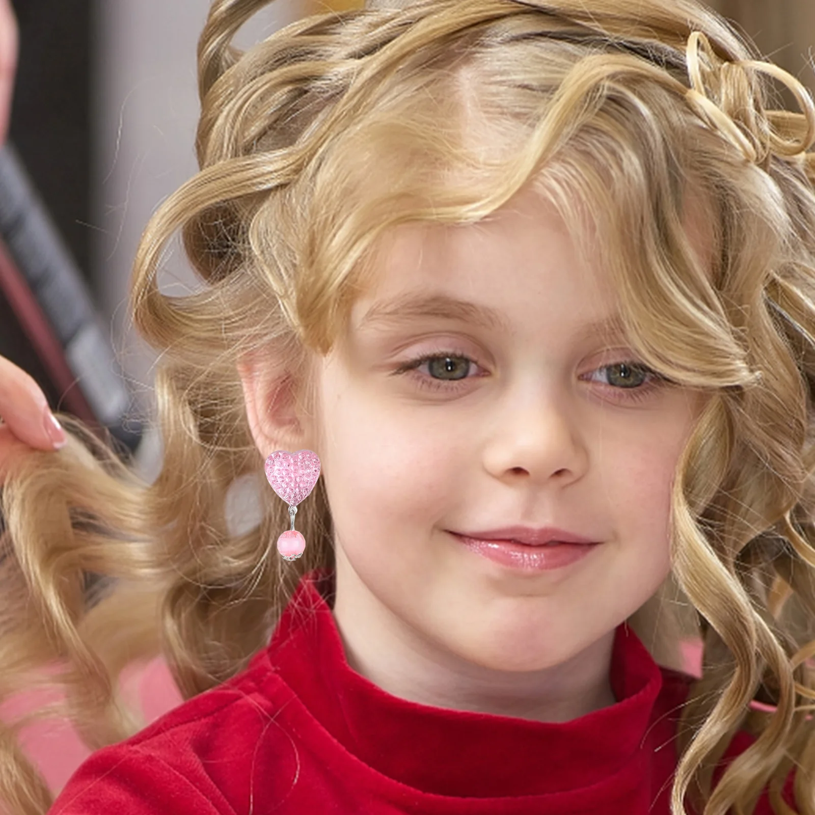 

Cartoon Shape Clip on Earrings Popular Ear Clip Ear Decor Comfortable Safe Jewelry Gift Adorable Earrings