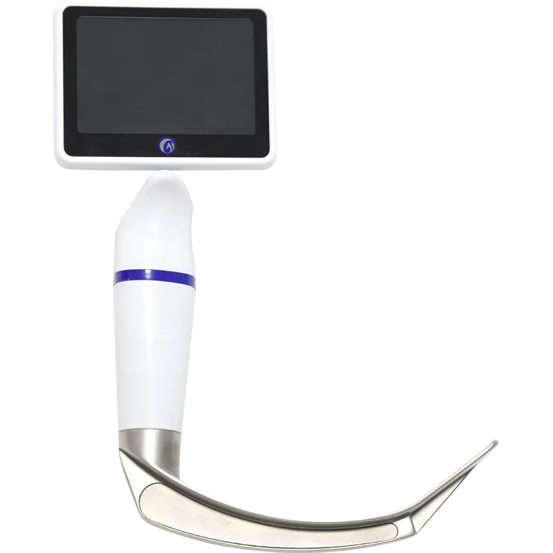 

High Resolution Medical Instruments Portable Video Laryngoscope with 3'' inch monitor and reusable blades