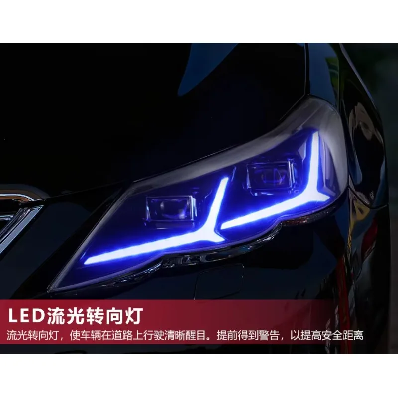 X Wholesales Manufacture LED Car Lamp New Design For 2011 2012 2013 Toyota Reiz Headlight Assembly Car Accessories
