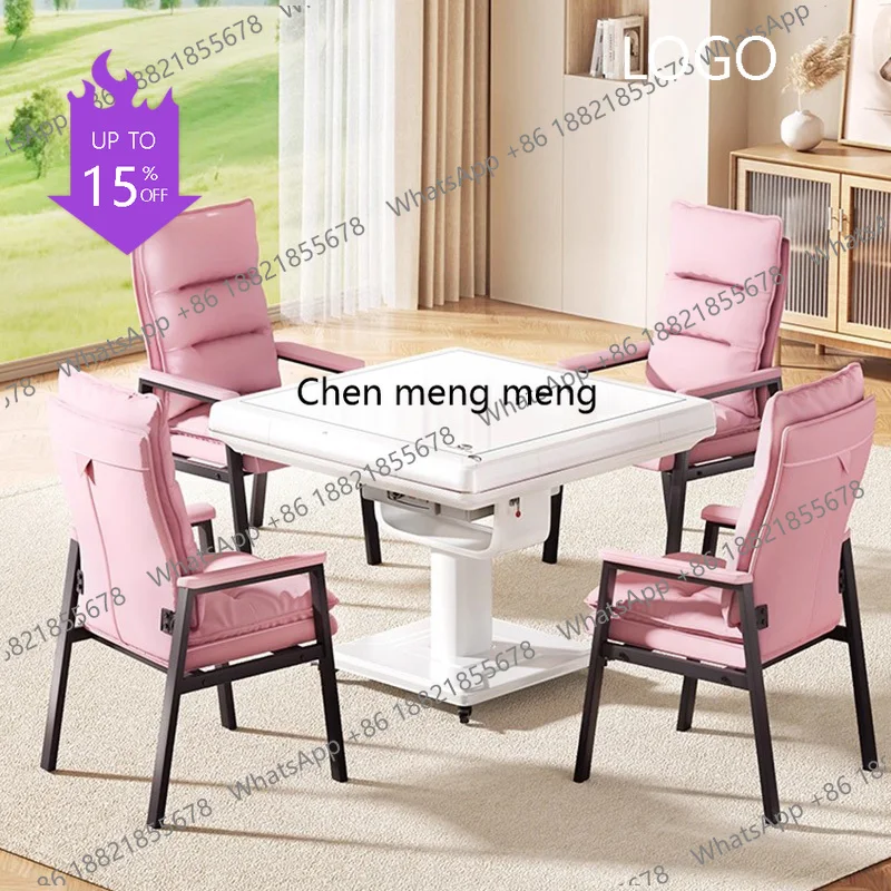 Nordic Creative Foldable Mahjong Tables Modern Design Automatic Dealing Dining Tables High-End Home Furniture Muebles