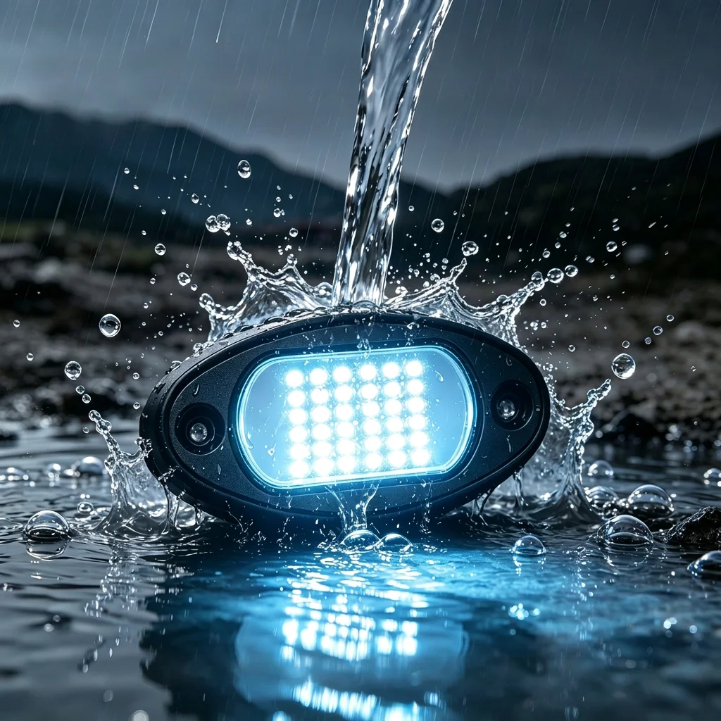 Dream Car Pure White Rock Lights Battery Powered LED Bead With XT60 Kit RS-00BXT60 Front Position For Retrofit/Upgrade