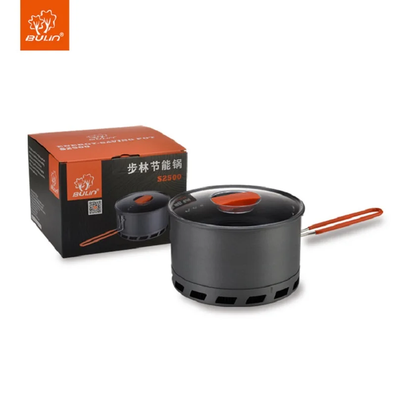 Outdoor Camping Garnek Bulin S2500 Oszczędzaj energię Naczynia kuchenne 2L — zdjęcie 5