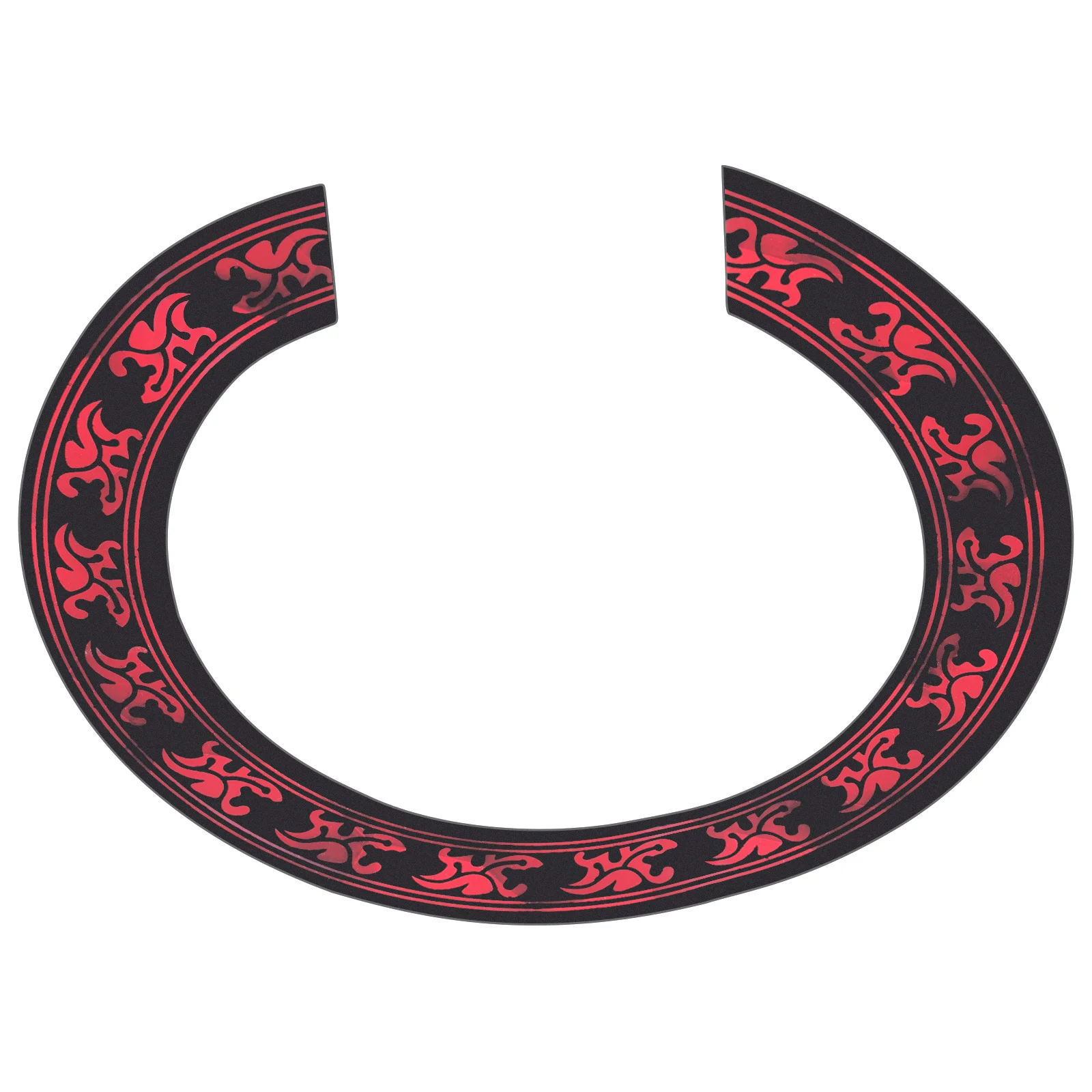

Guitar Sound Hole Rosette Decorative Accessory For Acoustic Classical Guitars Pvc Inlay Sticker Lightweight Durable Design
