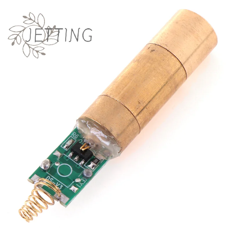 Hot 1Pcs Point laser Module Scanner Green Module 532nm 30~50mW Green Laser Module Laser Diode Light
