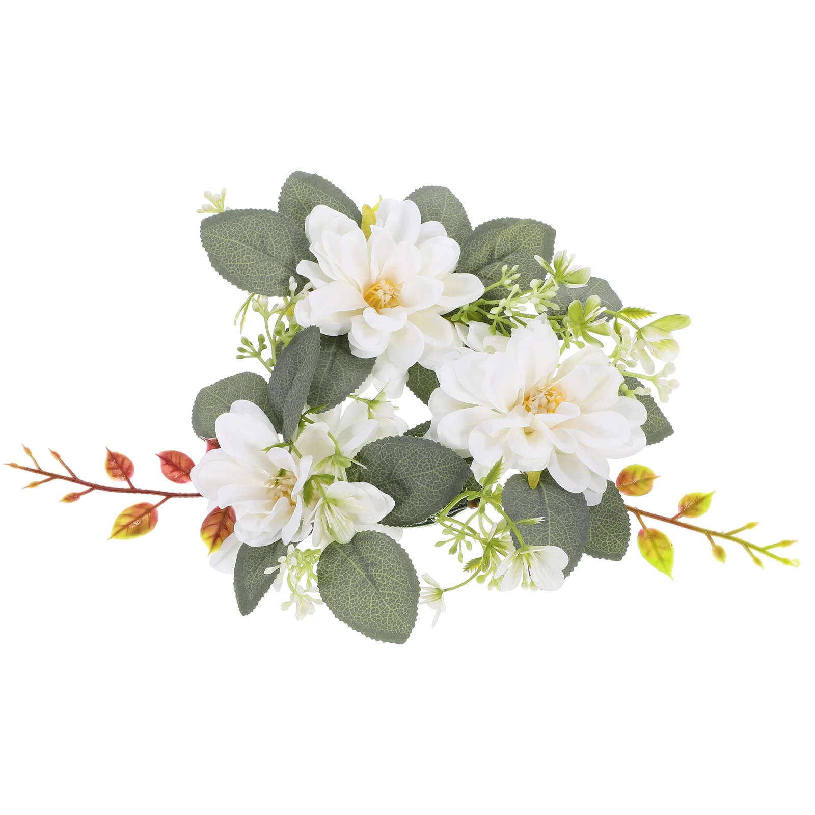 

Artificial Garland Spring Rings Flower Table Centerpiece Small Wedding Supplies Decor Artificial Floral Wreath