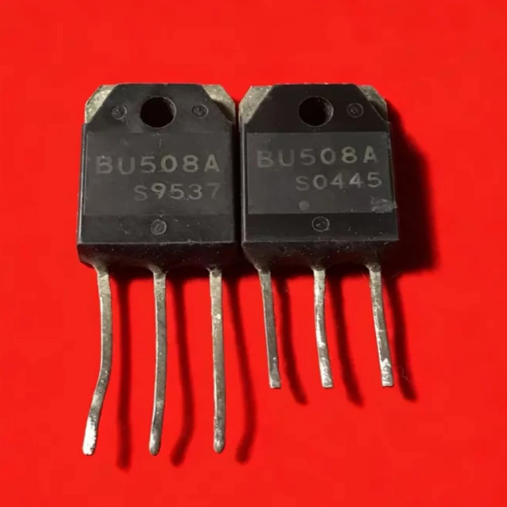 10pcs TO-3P BU508A High voltage fast power switching transistor ultrasonic power amplification triode  Original disassembly