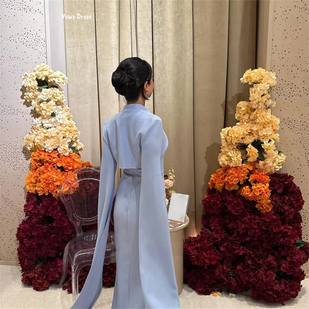 Vows Fishtailกระโปรงหรูหราชุดราตรี 2025 ผ้าซาตินElegant Evening Party Dressesสําหรับผู้หญิงชุดราตรีผู้หญิงCUSTOM Made