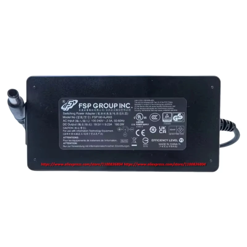 Genuine FSP 19.5V 9.23A 180W AC AdapternFSP180-AJAN3 Laptop Charger Switching Power Supply 7.4x5.0mm FSP180AJAN3 Original