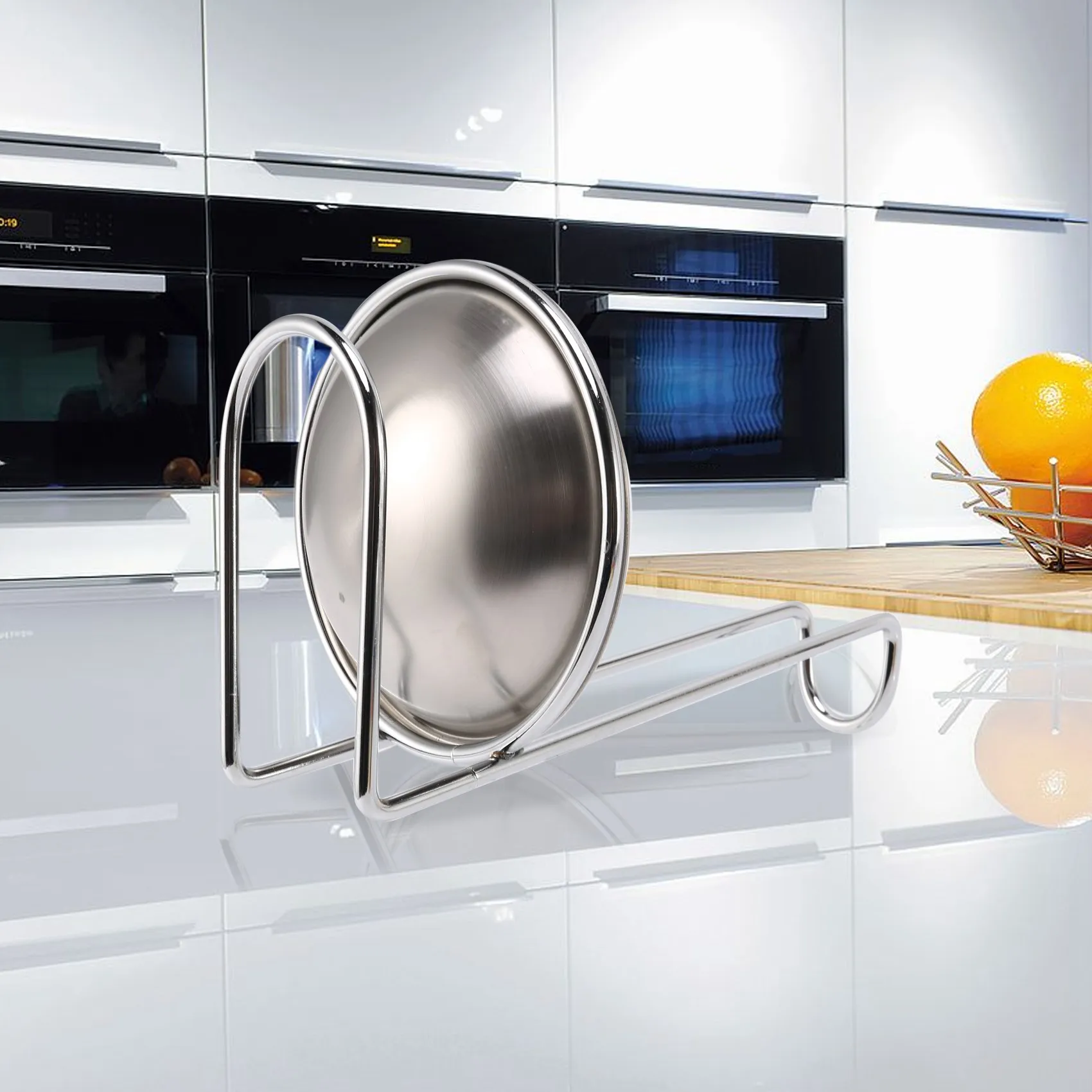 ABXF-держатель для ложки из нержавеющей стали, длинная ручка, вертикальная экономия, держатели для полов, подставка для полов, держатель для половли для супа