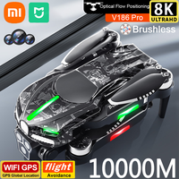 Xiaomi V186 Pro Professional Drone 8K HD Camera Obstacle Avoidance 5G GPS Brushless Motor Optical Flow Aerial Photography UVA