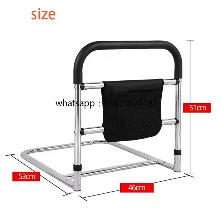 Wholesale Elderly Anti-drop Bed Guardrail Getting up Assistive Disabled Care Bed Railing Handrail