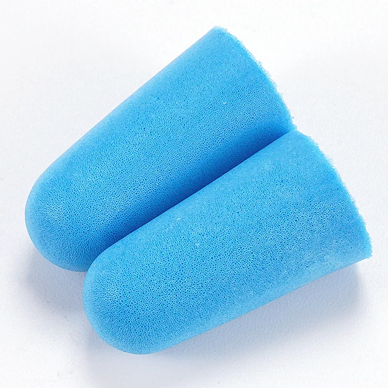 Soundproof Earplugs PU Sponge Earplugs Noise Reduction Earplugs Single Random Color