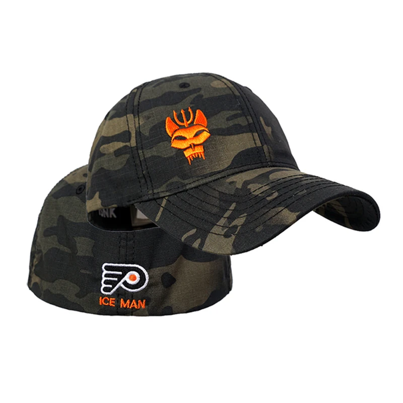 Fashion Hip Hop baseball cap After sealing personality golf caps outdoor tactical camouflage hat cotton snapback hats sun hats