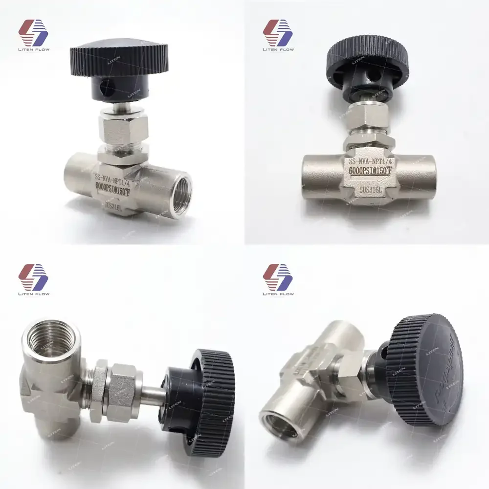 Valve 1/4" Female NPT 6000Psi 316 Stainless Steel High Precision Bonnet Valve