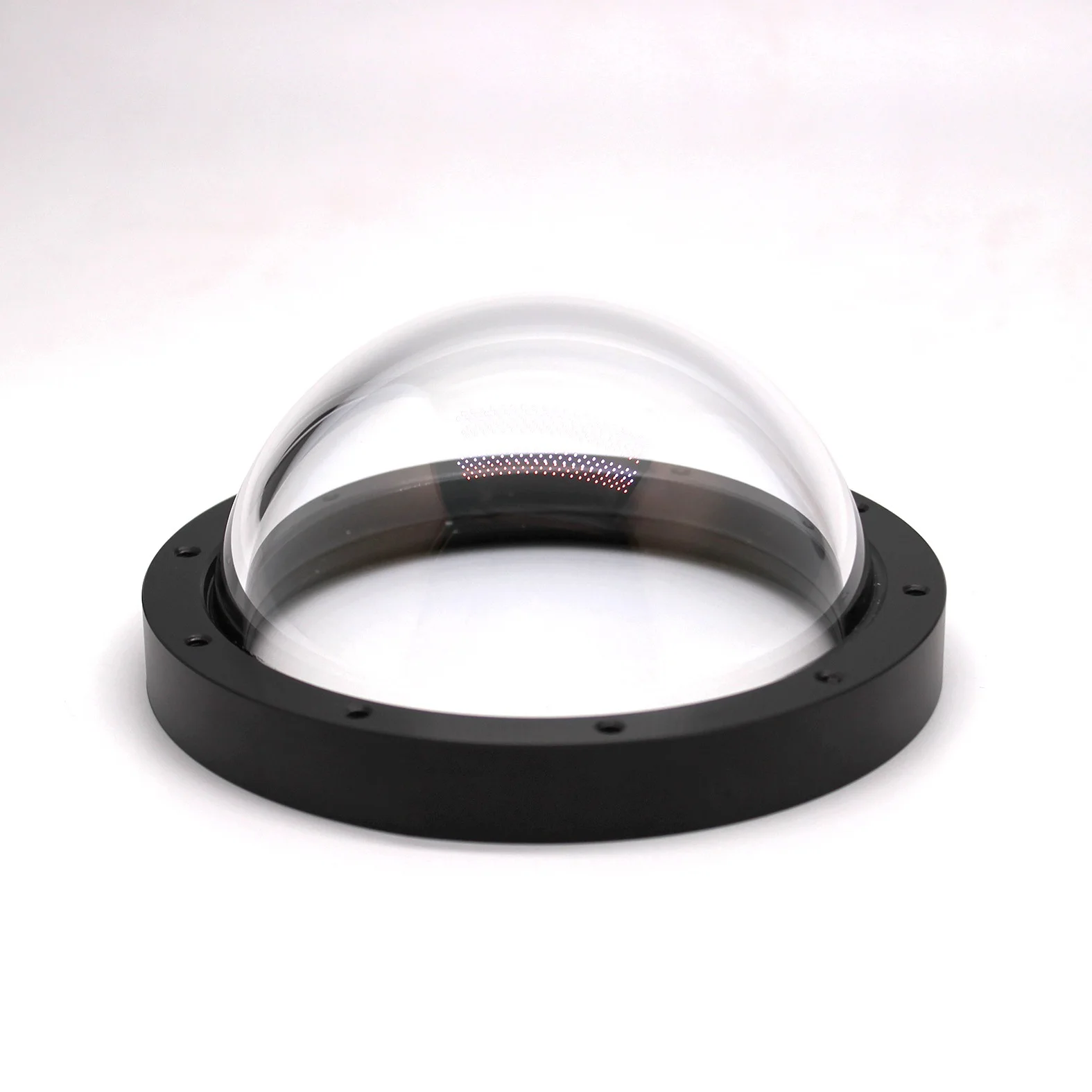 VY Custom Camera Dome Lens Optical Glass Cover K9 BK7 Fused Silica with Flange