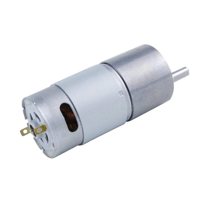 545 DC Gear Motor 24V12V High Torque Power Small Motor Micro Gear Speed Control Low Speed Motor DC Electric Motor for DIY
