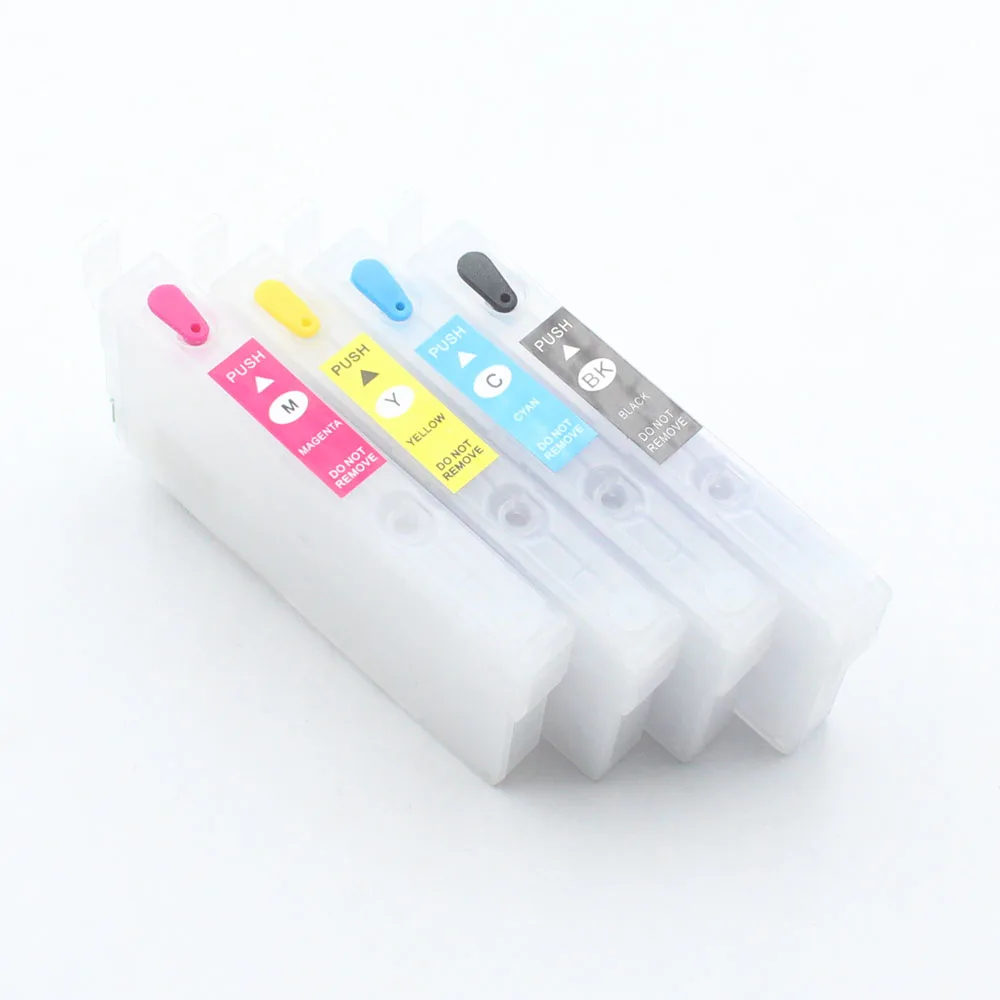 T802XL T802 Refillable Ink Cartridge With Chip for Epson Workforce WF-4720 WF-4730 WF-4734 WF-4740 EC-4020 EC-4030 EC-4040