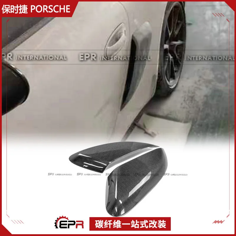 

For Porsche 06-12 Caymans 987 carbon fiber fender side trend patch decoration