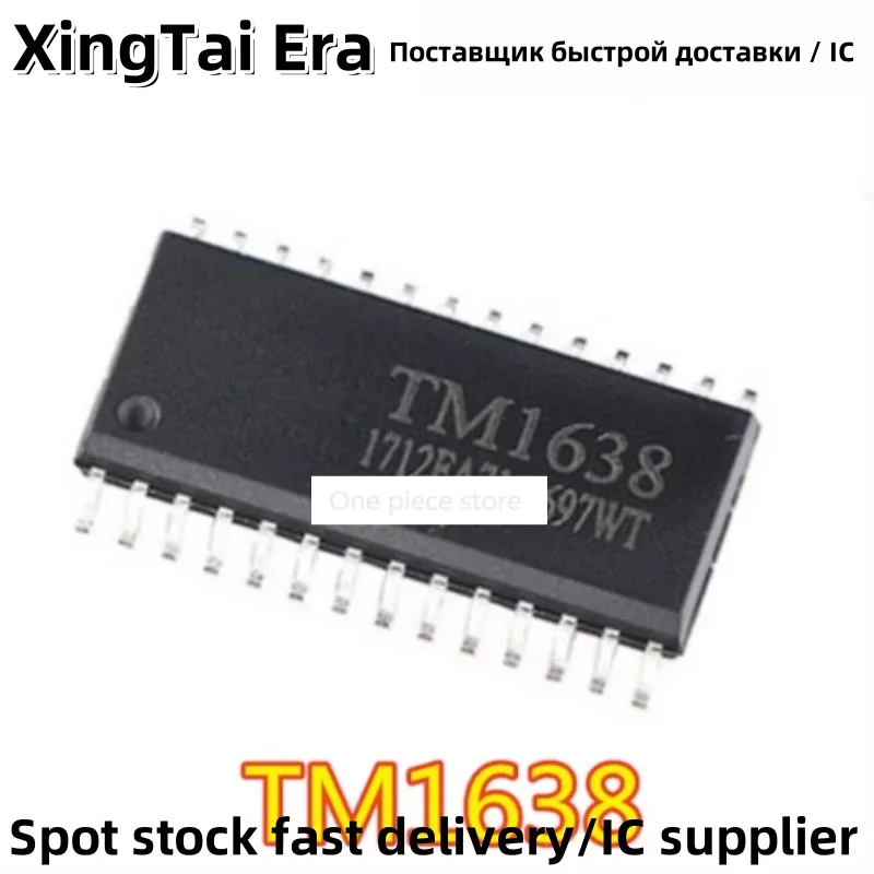 5PCS Chip TM1638 LED display drive control special IC SOP-28