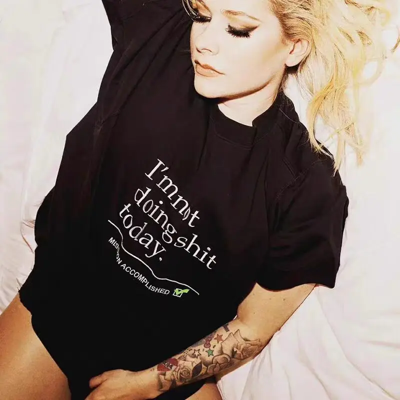 Avril Lavigne Same Tshirt Cotton I