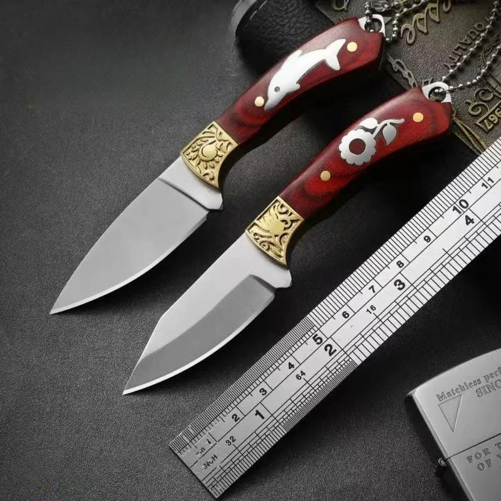 سكين سلسلة مفاتيح صغيرة، سكين فواكه محمول، تفكيك للدفاع عن النفس في حالات الطوارئ في الهواء الطلق، سكين فك السريع