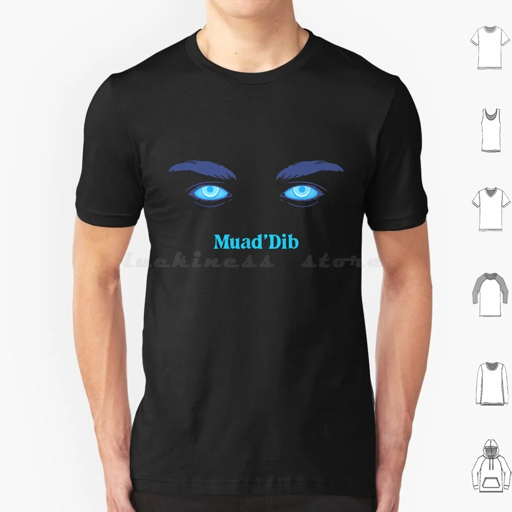 Muad'dib T Shirt Cotton Men Women DIY Print Blue Eyes Fremen Arrakis Atreides Paul Atreides Melange Muaddib Retro Muad Dib Sci