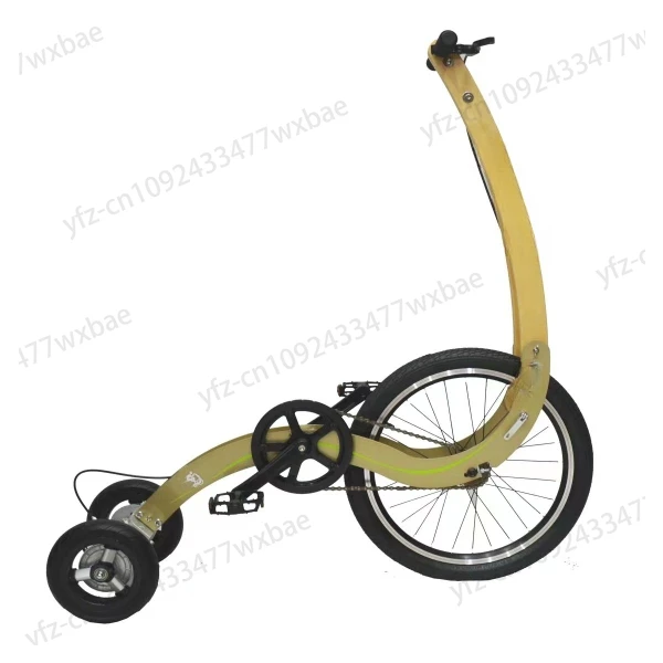 Riding Running Station Riding Station Riding Standing Three-wheeled Half-bicycle Halfbike Creative Transport