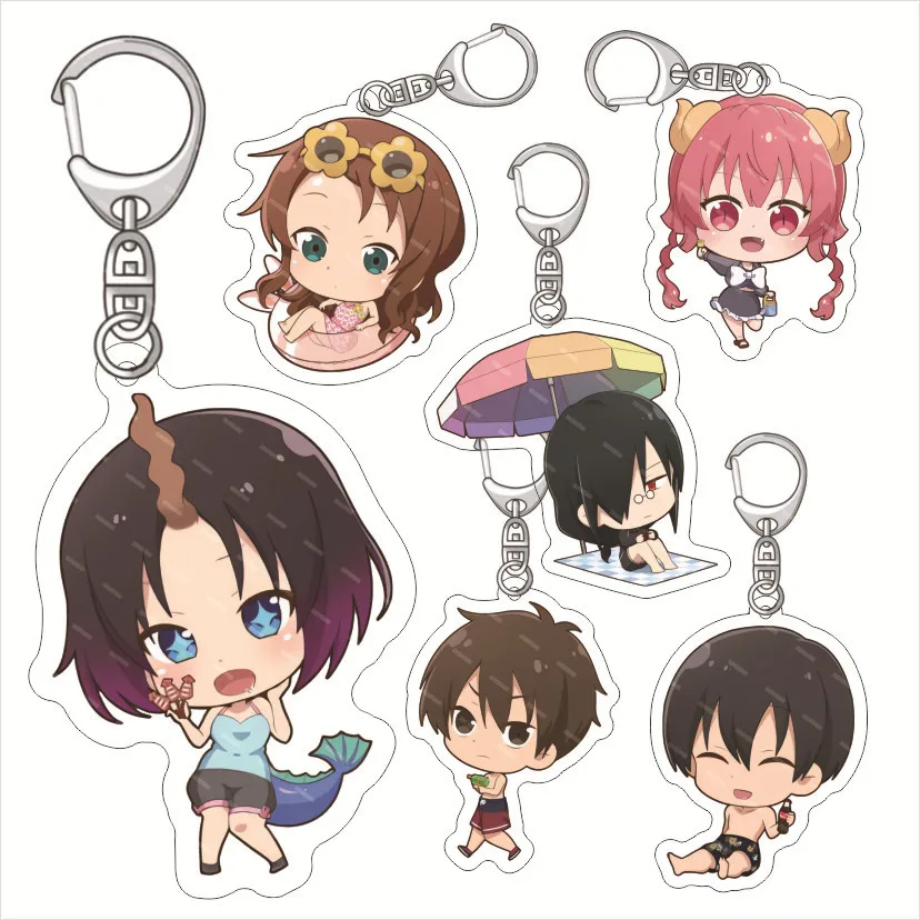 

:Miss Kobayashi's Dragon chaveiro llavero keychain