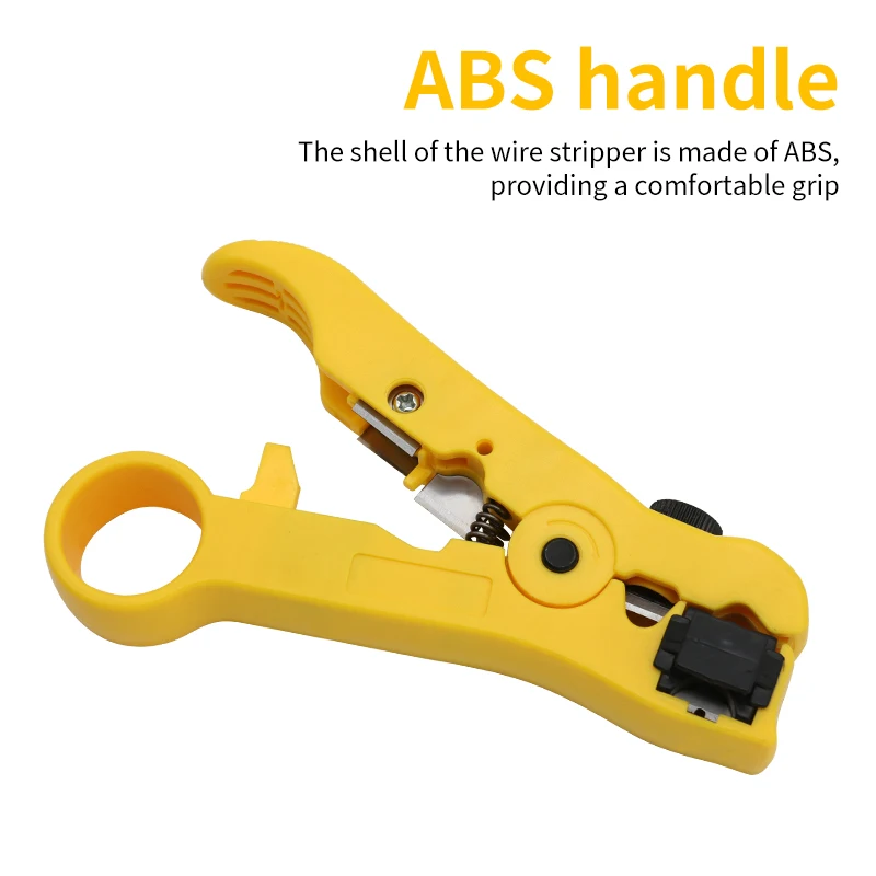 Automatic Stripping Pliers Universal Coaxial Cable Wire Stripper Crimping Tools With Hexagon Wrench