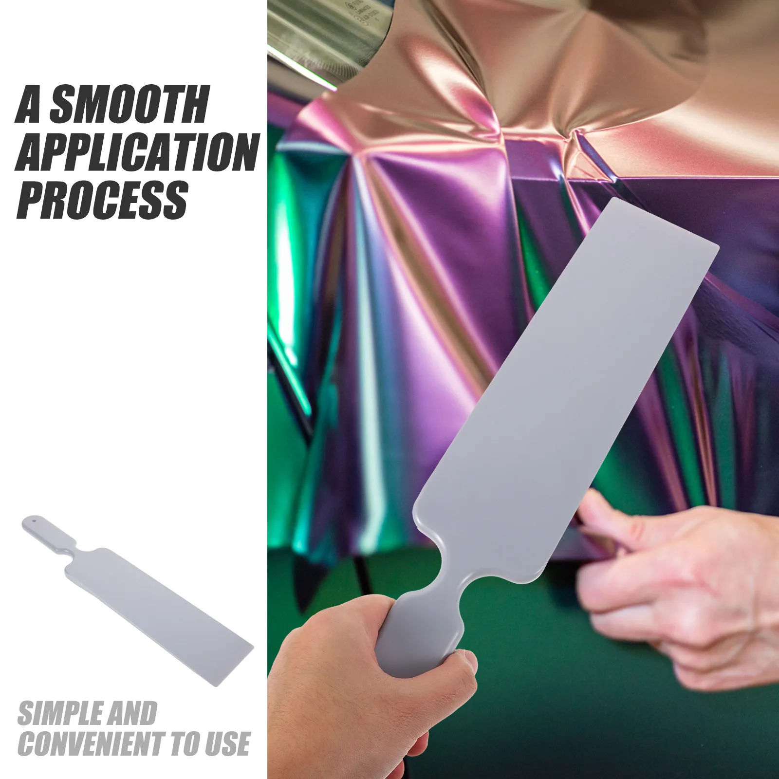 Thickened Automotive Squeegee for Window Tinting Extended Wide Mouth Water Removal Blade Bubble Paddle Tool Car Windshield