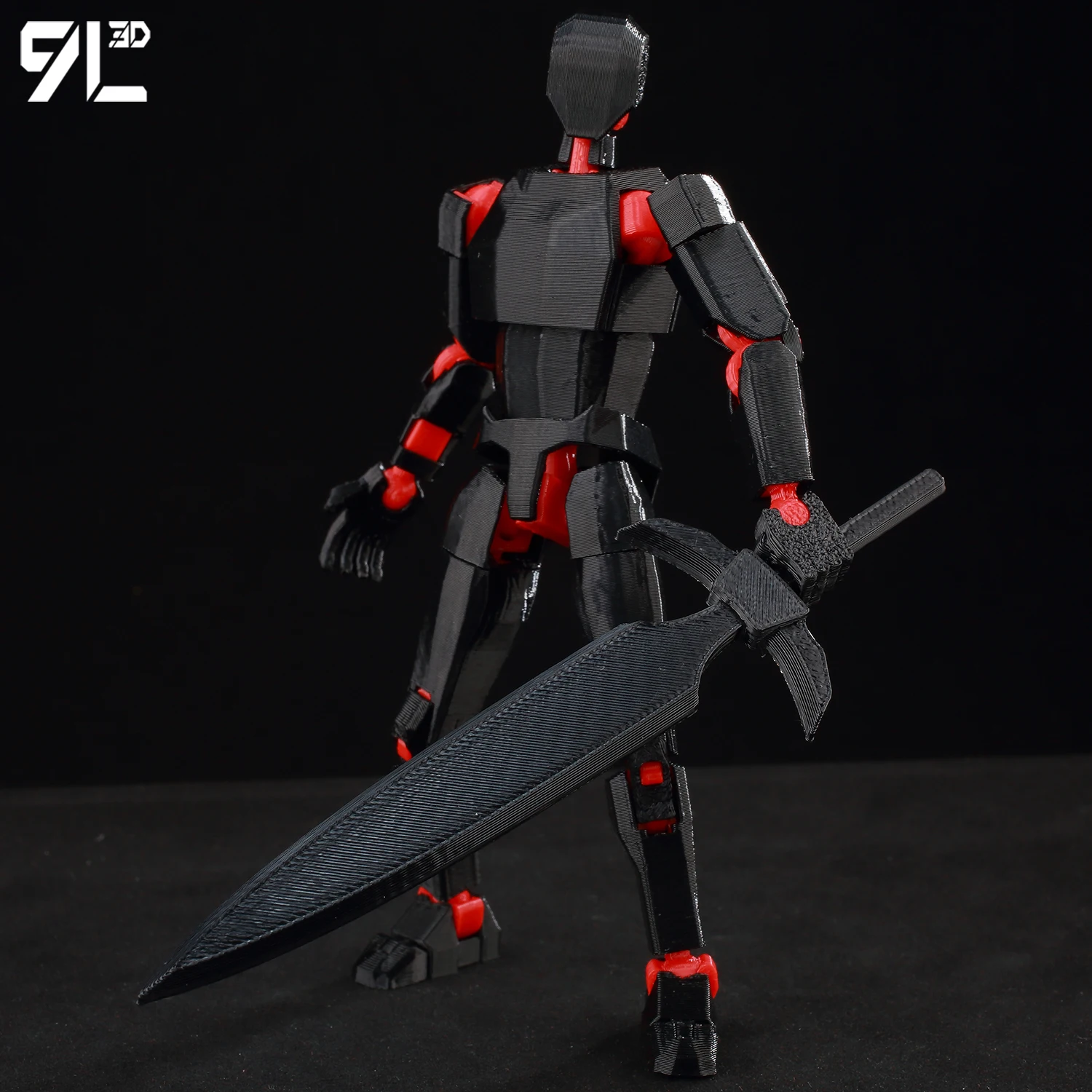 Weapons Pack 3.0 for 9L3D Lucky13 T13 Dummy13 Action Figure Titan13 3D Printed Armory Expansion Set Battle Collectible Toys