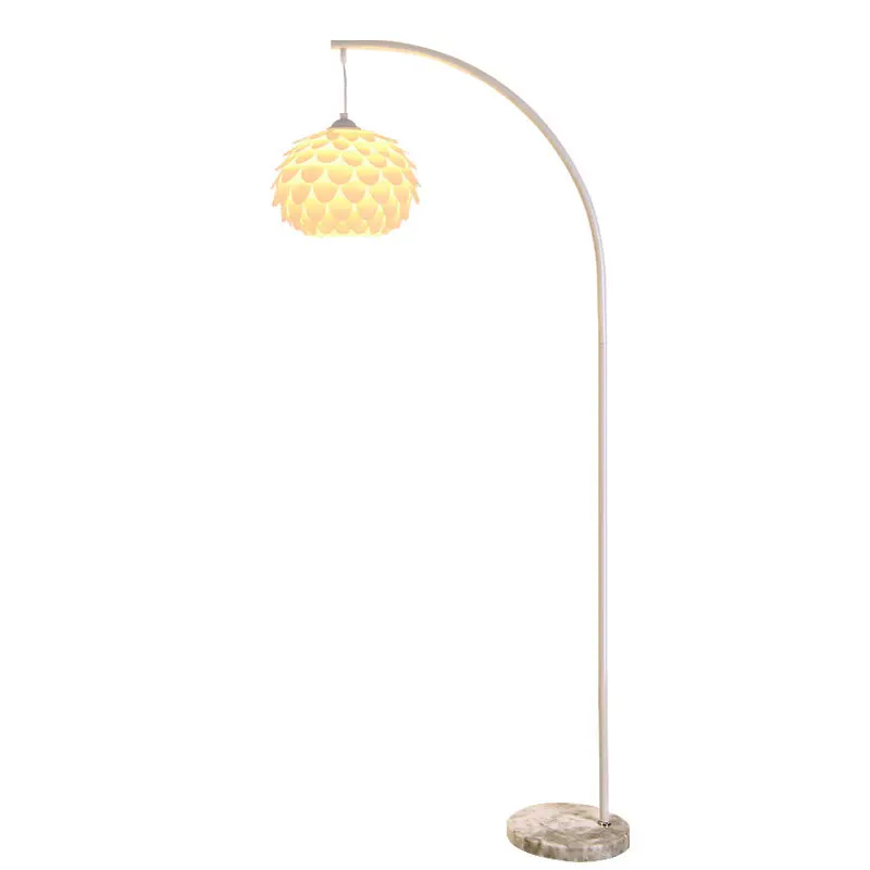 

Modern creative cream style floor lamp simple and warm living room floor lamp