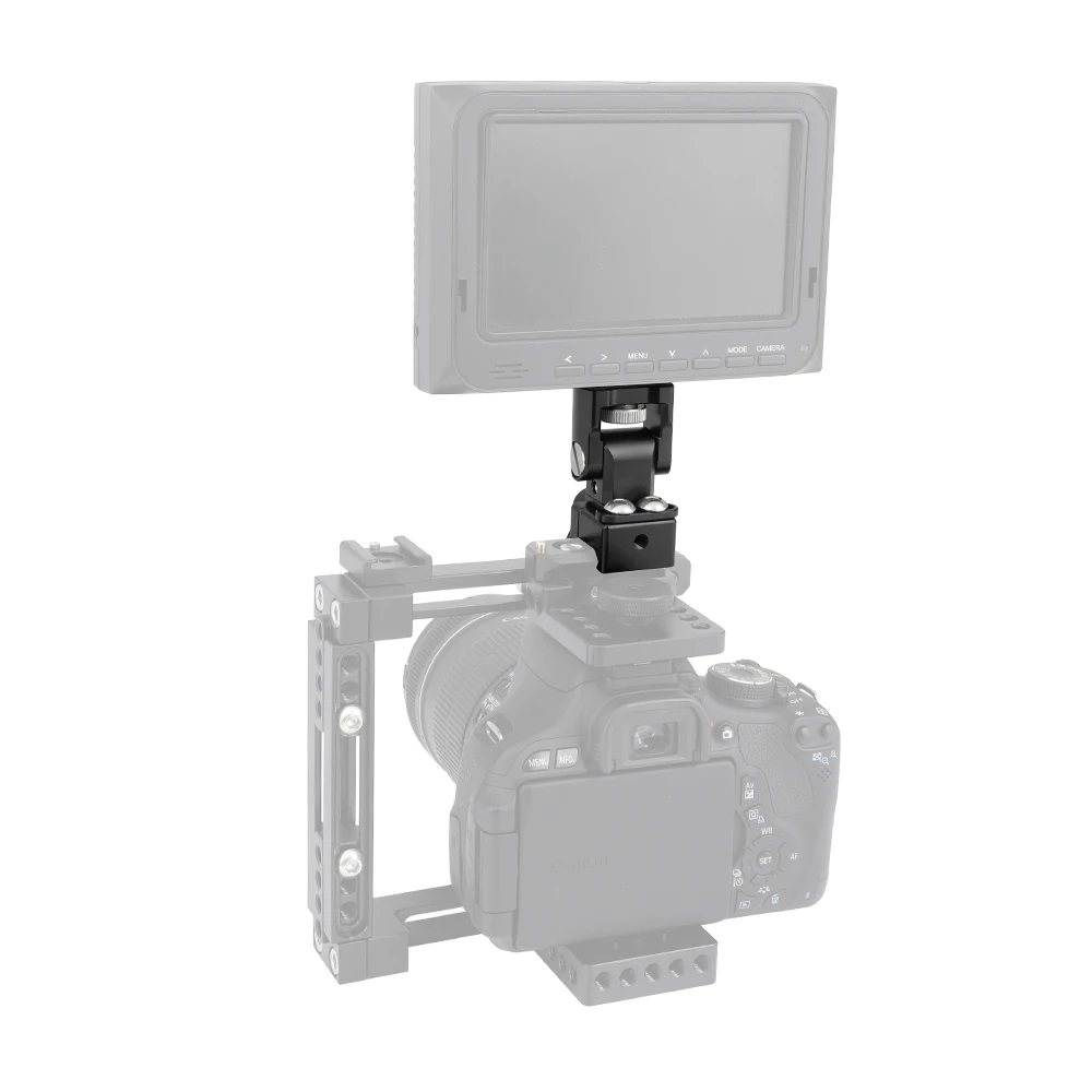 HDRIG NATO Clamp Quick Release NATO Support Bracket With 1/4"-20 Thread Screw Mount For DSLR Camera Monitor