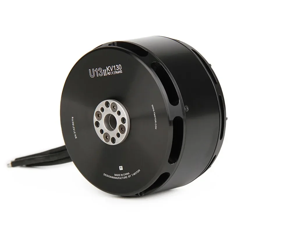 

НОВЫЙ U13II 130KV 65KV Бесщеточный двигатель постоянного тока с высоким крутящим моментом 48V 5659W для тяжелого подъемного двигателя Dr-one U-AV Квадрокоптер с большой тягой