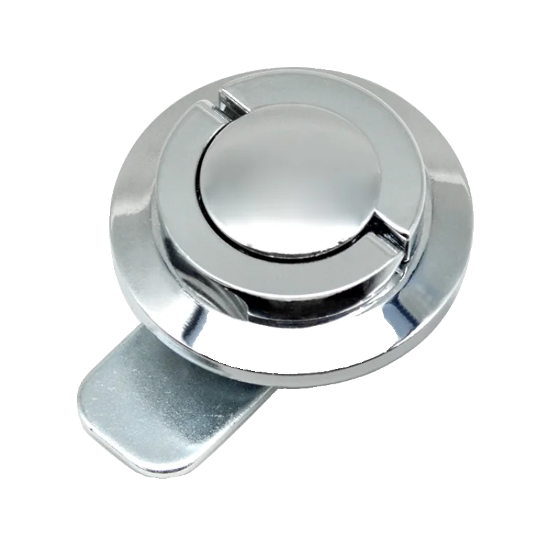 

MS404-1-2 Factory Waterproof Dustproof Zinc Die-casting Bright Chrome Plating Key-less Cylinder Cam Lock Cabinet Lock Machine