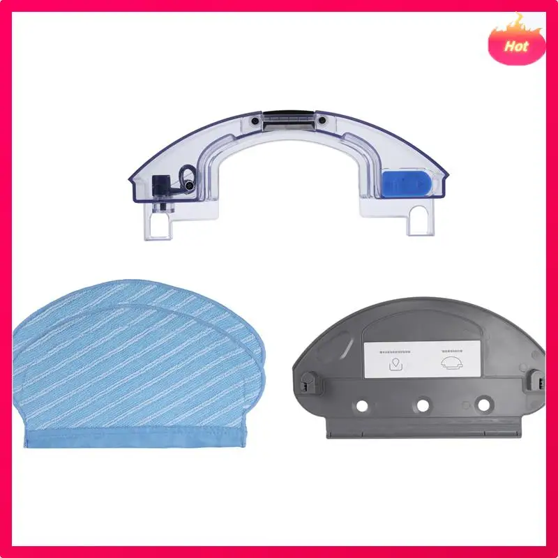 AD-4Pcs استبدال خزان المياه لملحقات المكنسة الكهربائية Ecovacs Deebot Ozmo 950