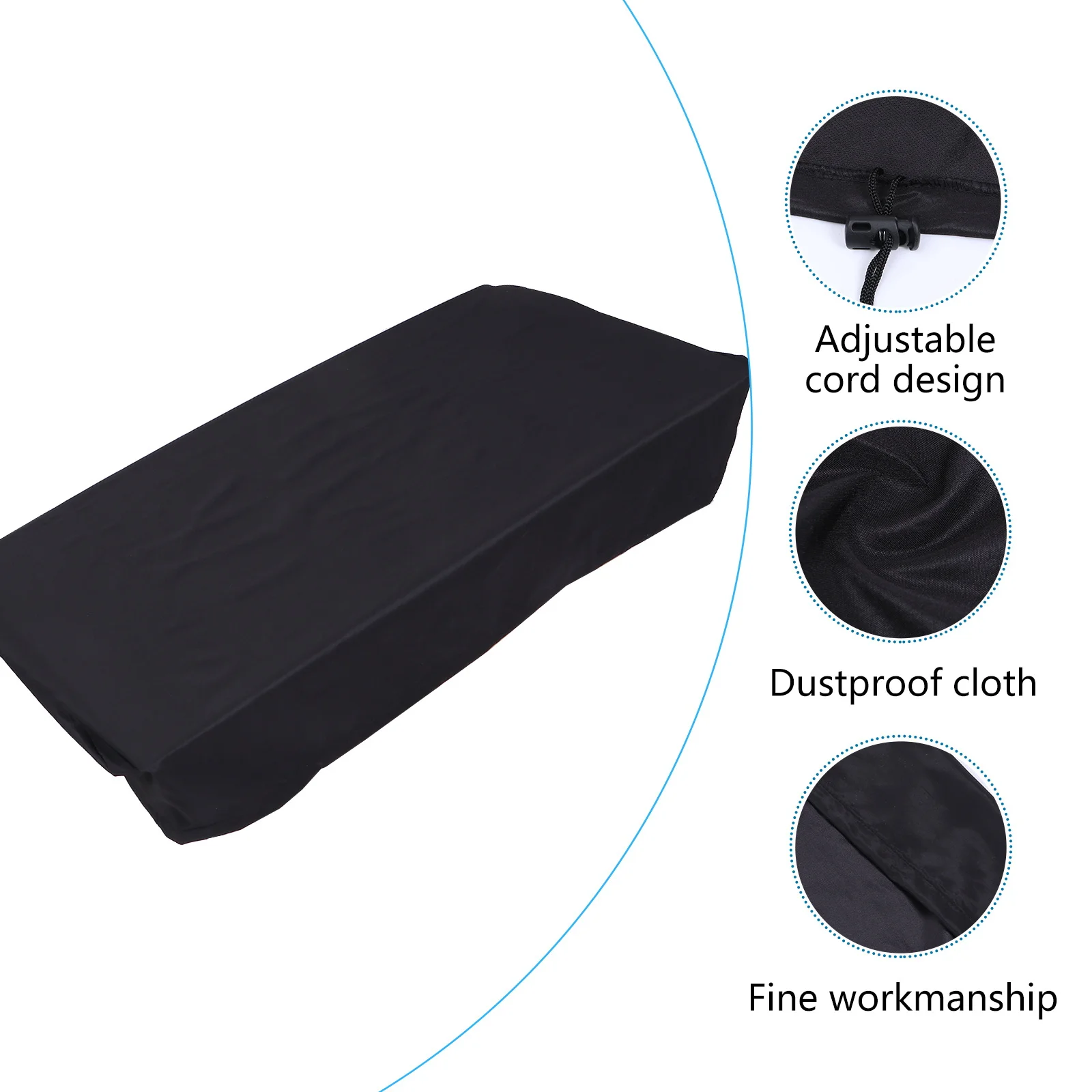 

Electronic Keyboard Cover 61 Key Stretchable Piano Cover Dust Proof Waterproof Fit For Digital Piano Accessories