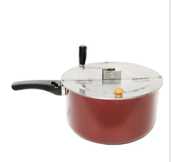 

Commercial Hand Popcorn Machine Household Gas Electric Dual Purpose Spherical butterfly Popcorn Pan Small Size