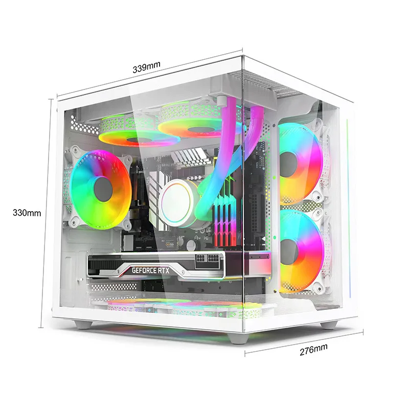 

Unique live broadcast e-commerce 3D rendering professional design high-end game desktop computer host