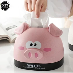 Creative Paper Towel Box Car Living Room Home Napkin Roll Paper Tube Bedroom Dormitory Desktop Simple Cute Cartoon Tissue Box