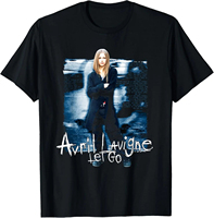 New Official Avril Lavigne Let Go T-Shirt Women Clothing Tee Shirt Femme Camisetas Mujer T Shirts for Women Harajuku Y2k