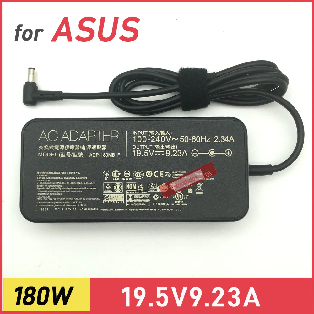 Адаптер переменного тока 19,5 В, 9,23 А, 180 Вт, зарядное устройство для игрового ноутбука ROG G750JM G751JM G750JS G-Series ADP-180MB F FA180PM111